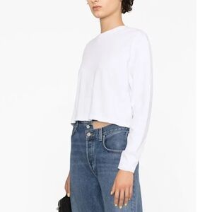AGOLDE
long-sleeve crop top size small